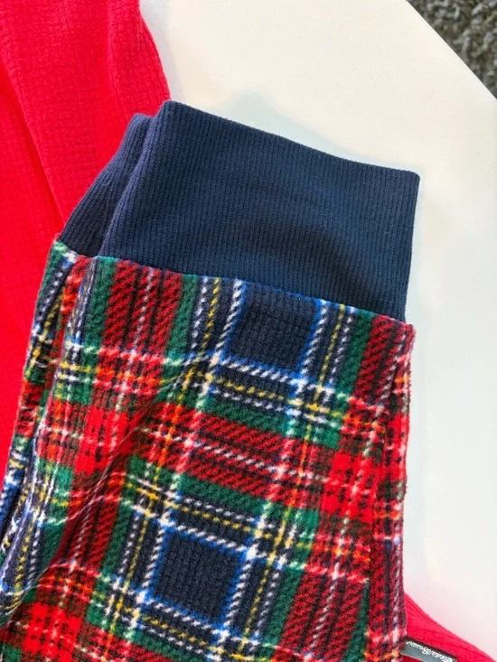 Eddie Bauer Women’s XL Red Plaid Reindeer Super Soft  Pajama Set - Picture 5 of 7